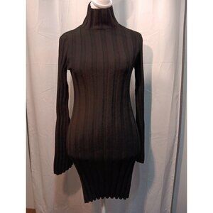 Lovers + Friends Revolve Sweater‎ Dress Womens S Ribbed Turtleneck